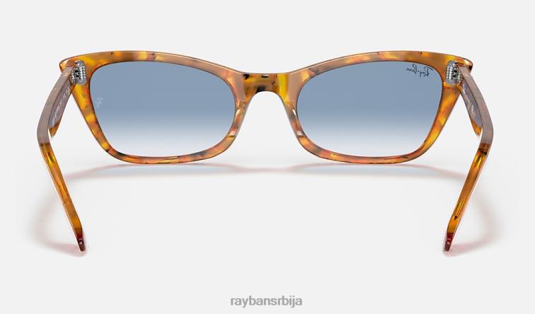 Ray-Ban лади Бурбанк P0HP1154 наочаре за сунце углачана корњача/плава мушкарци
