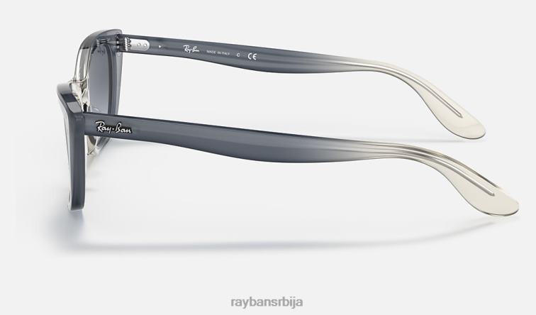 Ray-Ban лади Бурбанк P0HP1156 наочаре за сунце полирана провидна плава/плава мушкарци