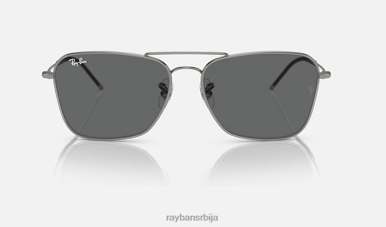 Ray-Ban караван реверс P0HP116 наочаре за сунце углачан гунметал/тамно сива мушкарци