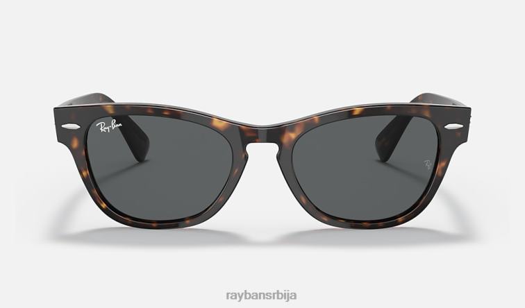 Ray-Ban ларамие P0HP1227 наочаре за сунце полирана корњача/тамно сива мушкарци