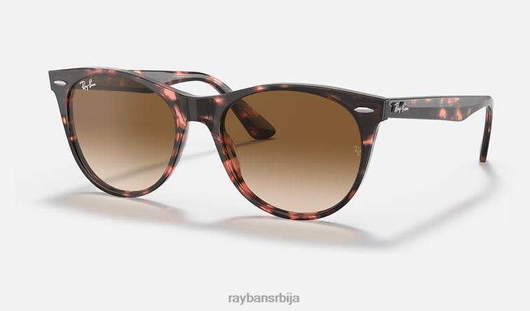 Ray-Ban ваифарер ии флек P0HP1228 наочаре за сунце полирана розе хавана/светло браон мушкарци