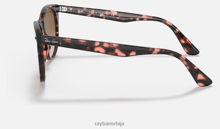 Ray-Ban ваифарер ии флек P0HP1228 наочаре за сунце полирана розе хавана/светло браон мушкарци