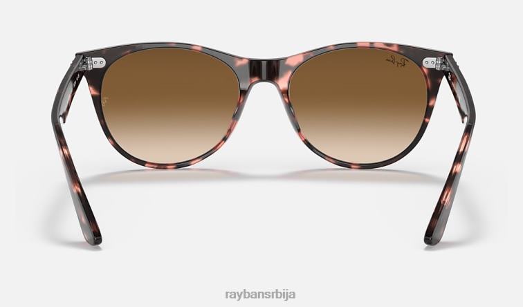 Ray-Ban ваифарер ии флек P0HP1228 наочаре за сунце полирана розе хавана/светло браон мушкарци