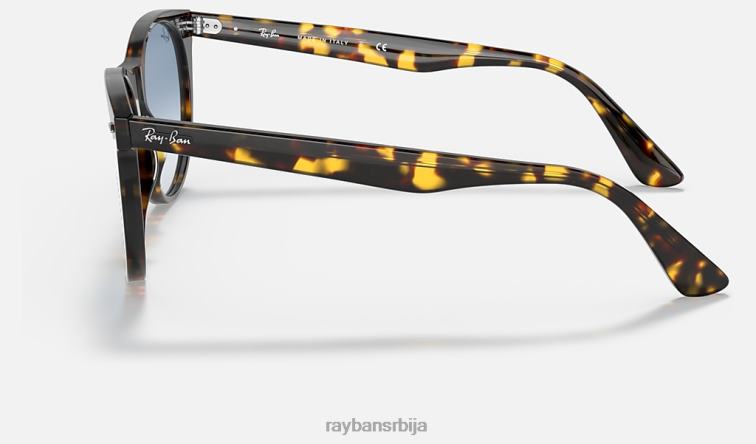 Ray-Ban ваифарер ии флек P0HP1229 наочаре за сунце полирана жута хавана/светло плава мушкарци