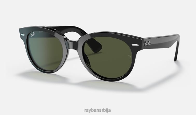 Ray-Ban орион P0HP1240 наочаре за сунце полирана црно/зелена мушкарци
