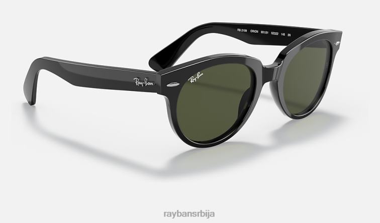 Ray-Ban орион P0HP1240 наочаре за сунце полирана црно/зелена мушкарци