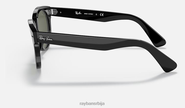 Ray-Ban орион P0HP1240 наочаре за сунце полирана црно/зелена мушкарци