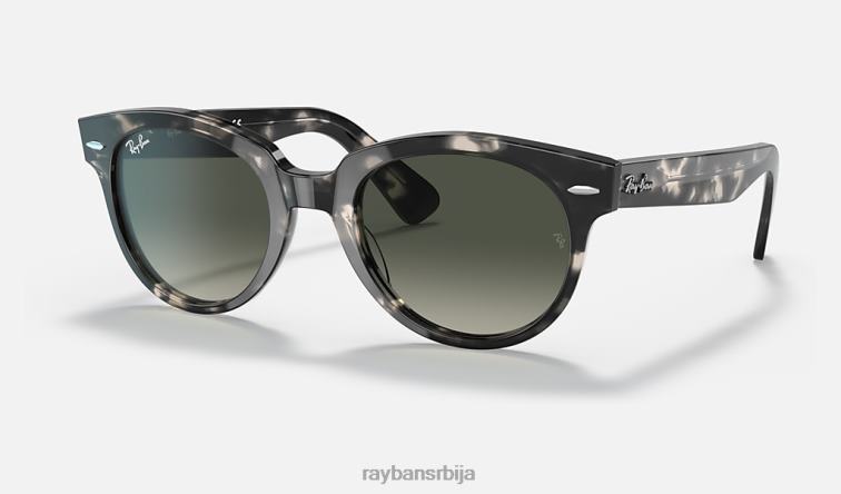 Ray-Ban орион P0HP1242 наочаре за сунце полирана сива хавана/сива мушкарци