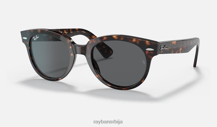 Ray-Ban орион P0HP1244 наочаре за сунце полирана корњача/тамно сива мушкарци