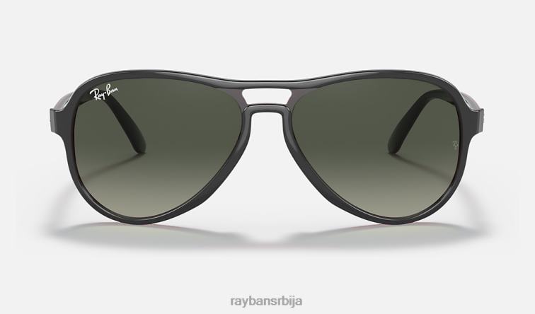 Ray-Ban вагабонд P0HP1253 наочаре за сунце полирана провидна сива/сива мушкарци