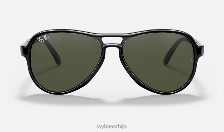 Ray-Ban вагабонд P0HP1256 наочаре за сунце полирана црно/зелена мушкарци