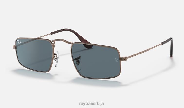 Ray-Ban јулие P0HP1277 наочаре за сунце мат бронза бакар/плава мушкарци