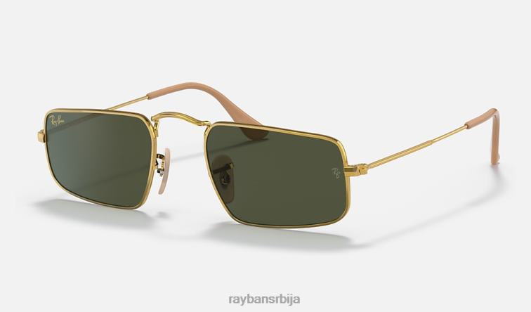 Ray-Ban јулие P0HP1278 наочаре за сунце полирано златно/зелено мушкарци