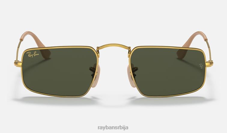 Ray-Ban јулие P0HP1278 наочаре за сунце полирано златно/зелено мушкарци