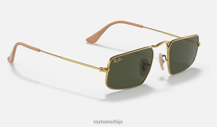 Ray-Ban јулие P0HP1278 наочаре за сунце полирано златно/зелено мушкарци