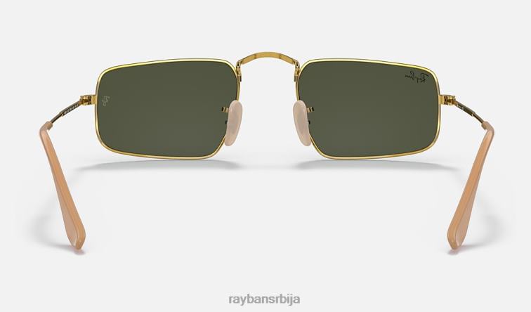 Ray-Ban јулие P0HP1278 наочаре за сунце полирано златно/зелено мушкарци
