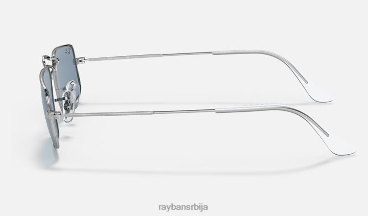 Ray-Ban јулие P0HP1280 наочаре за сунце полирано сребрно/плаво мушкарци