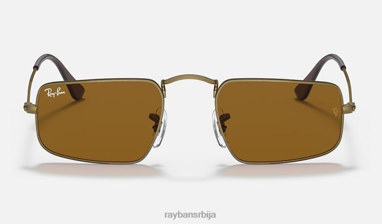 Ray-Ban јулие P0HP1282 наочаре за сунце мат антикно злато/браон мушкарци