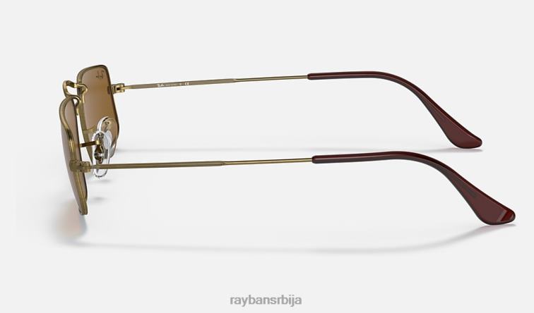 Ray-Ban јулие P0HP1282 наочаре за сунце мат антикно злато/браон мушкарци