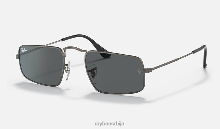 Ray-Ban јулие P0HP1283 наочаре за сунце мат гунметал/тамно сива мушкарци