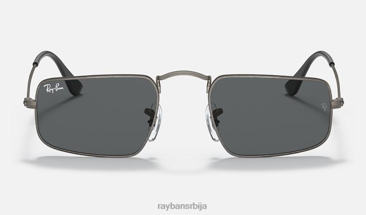 Ray-Ban јулие P0HP1283 наочаре за сунце мат гунметал/тамно сива мушкарци