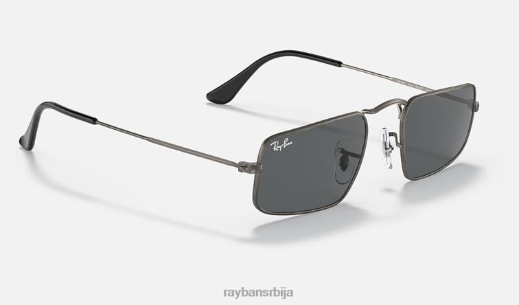 Ray-Ban јулие P0HP1283 наочаре за сунце мат гунметал/тамно сива мушкарци