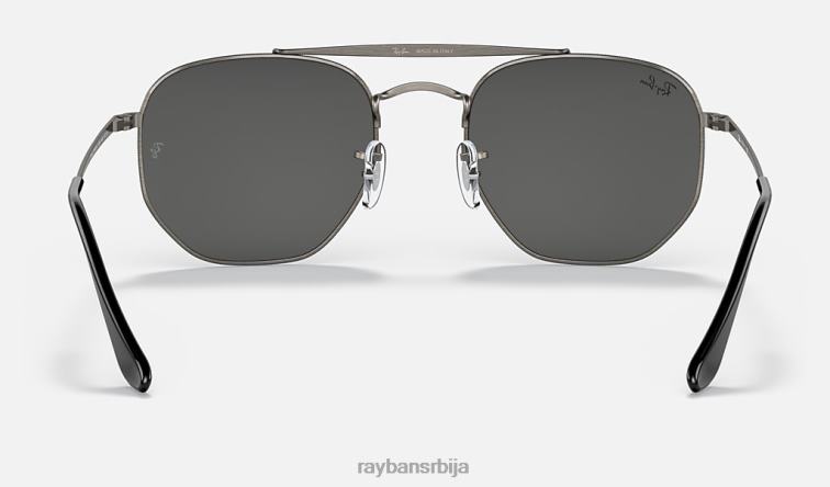 Ray-Ban маршал старински P0HP1337 наочаре за сунце мат гунметал/тамно сива мушкарци