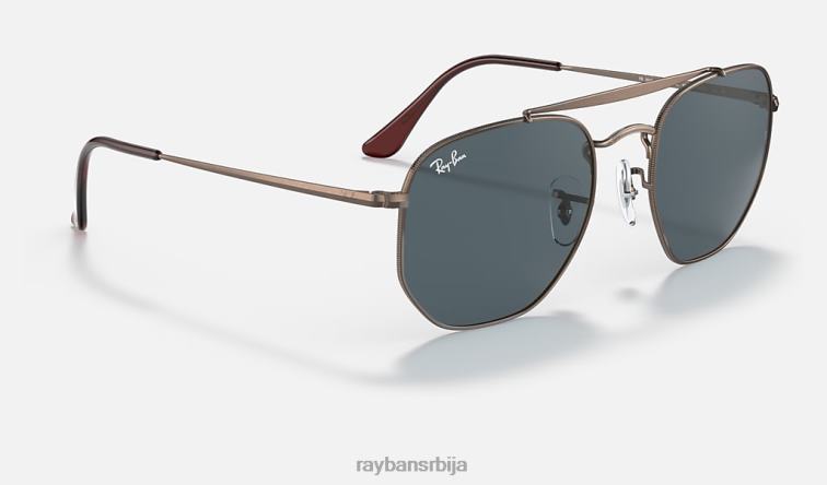 Ray-Ban маршал старински P0HP1338 наочаре за сунце мат бронза бакар/плава мушкарци