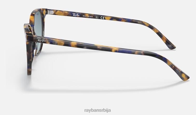 Ray-Ban еллиот P0HP1396 наочаре за сунце полирана жута/плава хавана/плава мушкарци