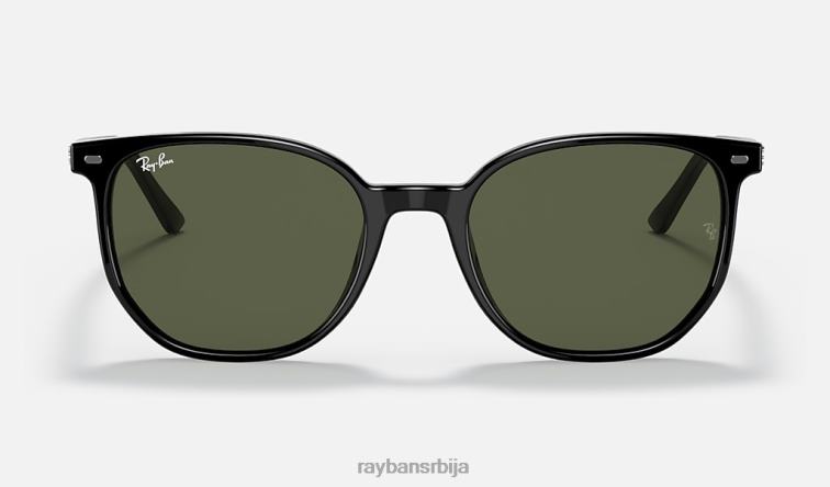 Ray-Ban еллиот P0HP1397 наочаре за сунце полирана црно/зелена мушкарци