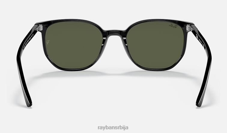 Ray-Ban еллиот P0HP1397 наочаре за сунце полирана црно/зелена мушкарци