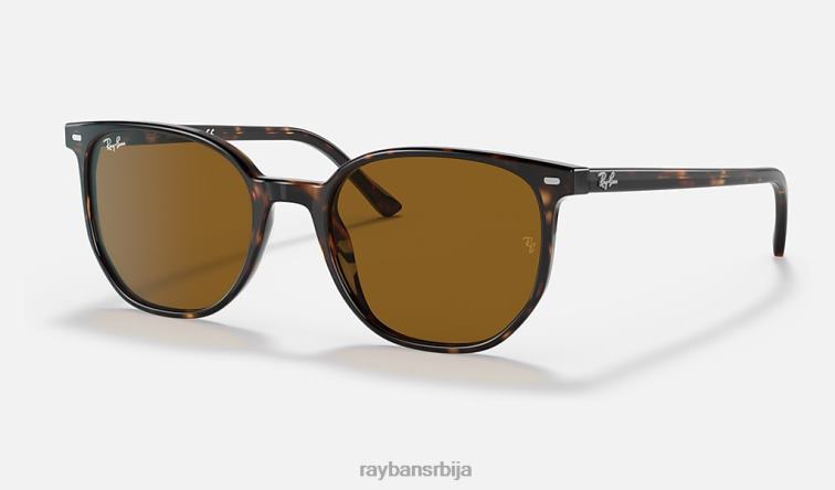 Ray-Ban еллиот P0HP1399 наочаре за сунце углачана хавана/браон мушкарци