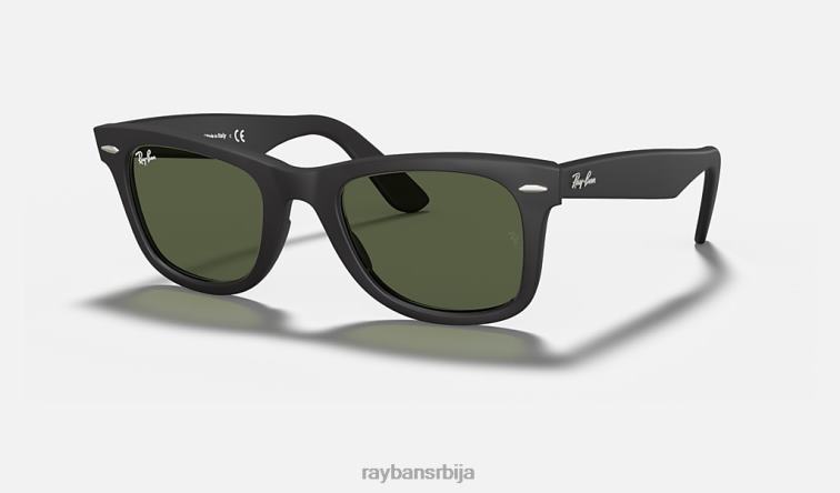 Ray-Ban оригинални ваифарер класик P0HP14 наочаре за сунце мат црна/зелена мушкарци