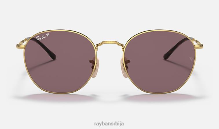 Ray-Ban пљачкати P0HP1401 наочаре за сунце полирано злато/љубичасто мушкарци