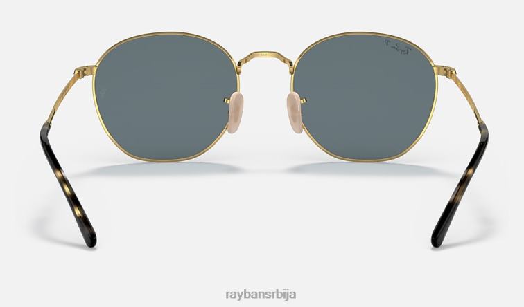 Ray-Ban пљачкати P0HP1402 наочаре за сунце полирано златно/плаво мушкарци