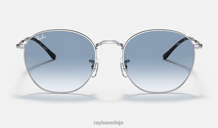 Ray-Ban пљачкати P0HP1403 наочаре за сунце полирано сребрно/плаво мушкарци