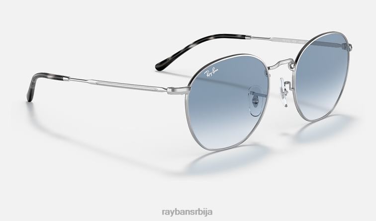 Ray-Ban пљачкати P0HP1403 наочаре за сунце полирано сребрно/плаво мушкарци