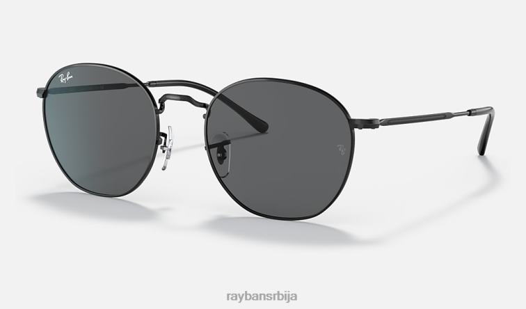 Ray-Ban пљачкати P0HP1404 наочаре за сунце полирана црно/сива мушкарци