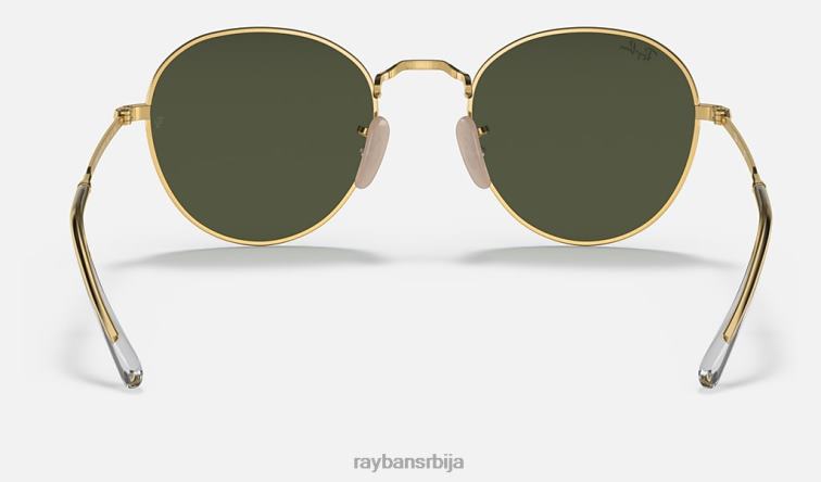 Ray-Ban Давид P0HP1425 наочаре за сунце полирано златно/зелено мушкарци