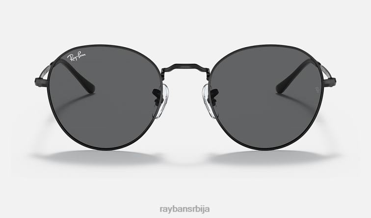 Ray-Ban Давид P0HP1429 наочаре за сунце полирана црно/сива мушкарци