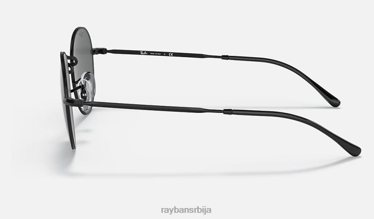 Ray-Ban Давид P0HP1429 наочаре за сунце полирана црно/сива мушкарци