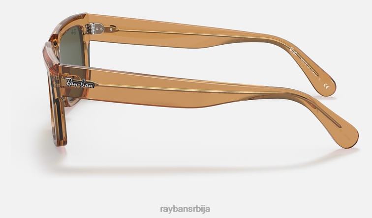 Ray-Ban инвернесс цоллецтион P0HP1476 наочаре за сунце полирани провидни светло браон/зелени мушкарци