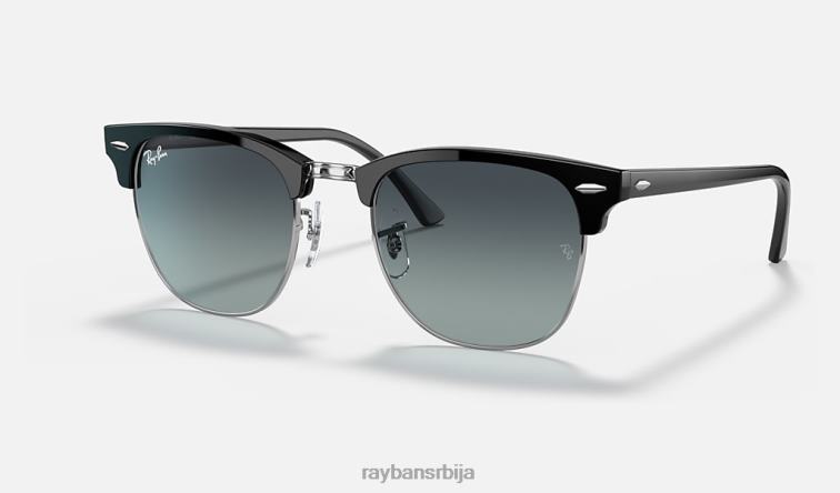 Ray-Ban цлубмастер иг дроп доо P0HP1481 наочаре за сунце полирана црна/сива/плава мушкарци
