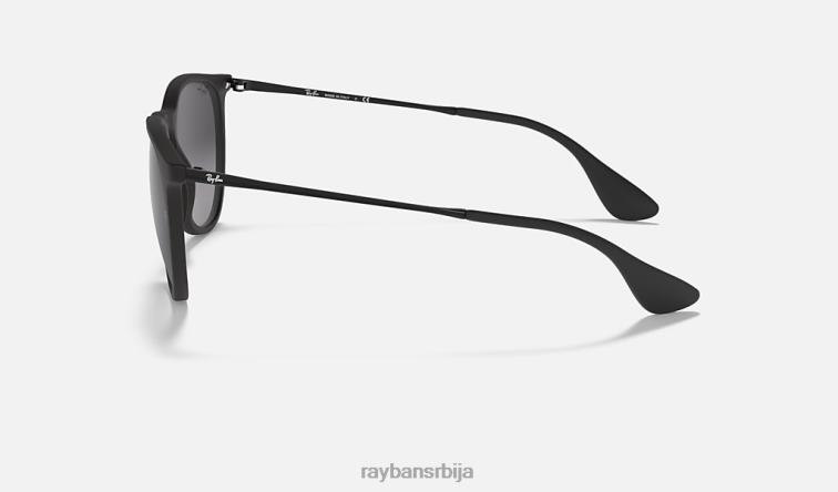 Ray-Ban ерика цлассиц P0HP148 наочаре за сунце мат црна/сива мушкарци