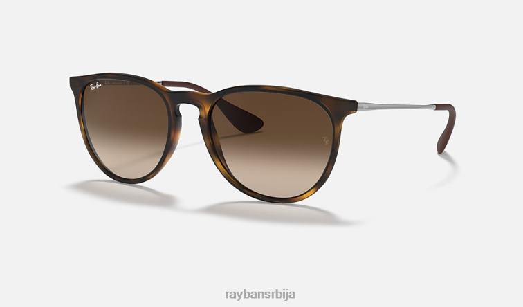 Ray-Ban ерика цлассиц P0HP149 наочаре за сунце мат хавана/браон мушкарци