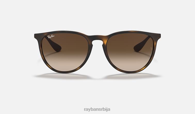 Ray-Ban ерика цлассиц P0HP149 наочаре за сунце мат хавана/браон мушкарци