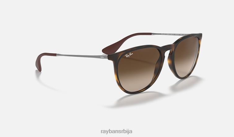 Ray-Ban ерика цлассиц P0HP149 наочаре за сунце мат хавана/браон мушкарци