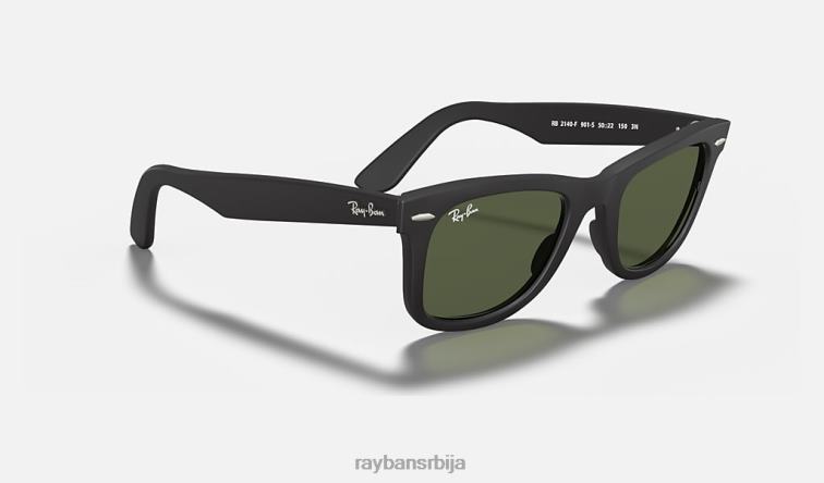 Ray-Ban оригинални ваифарер класик P0HP14 наочаре за сунце мат црна/зелена мушкарци