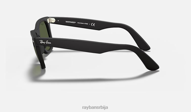 Ray-Ban оригинални ваифарер класик P0HP14 наочаре за сунце мат црна/зелена мушкарци