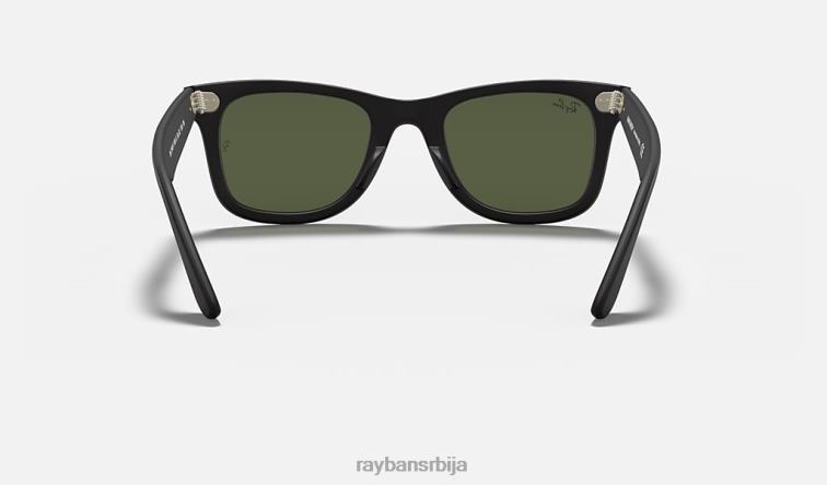 Ray-Ban оригинални ваифарер класик P0HP14 наочаре за сунце мат црна/зелена мушкарци